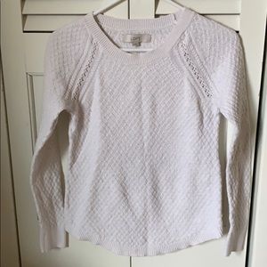 LOFT Cream Sweater